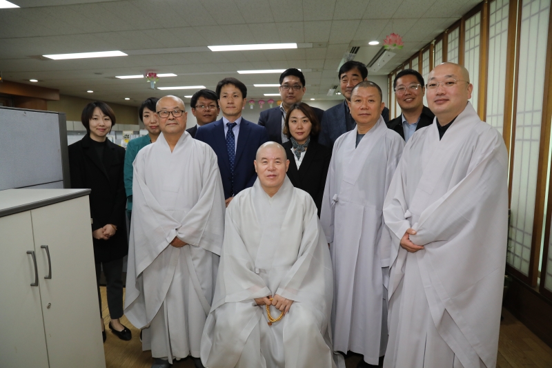 사회부 단체기념사진